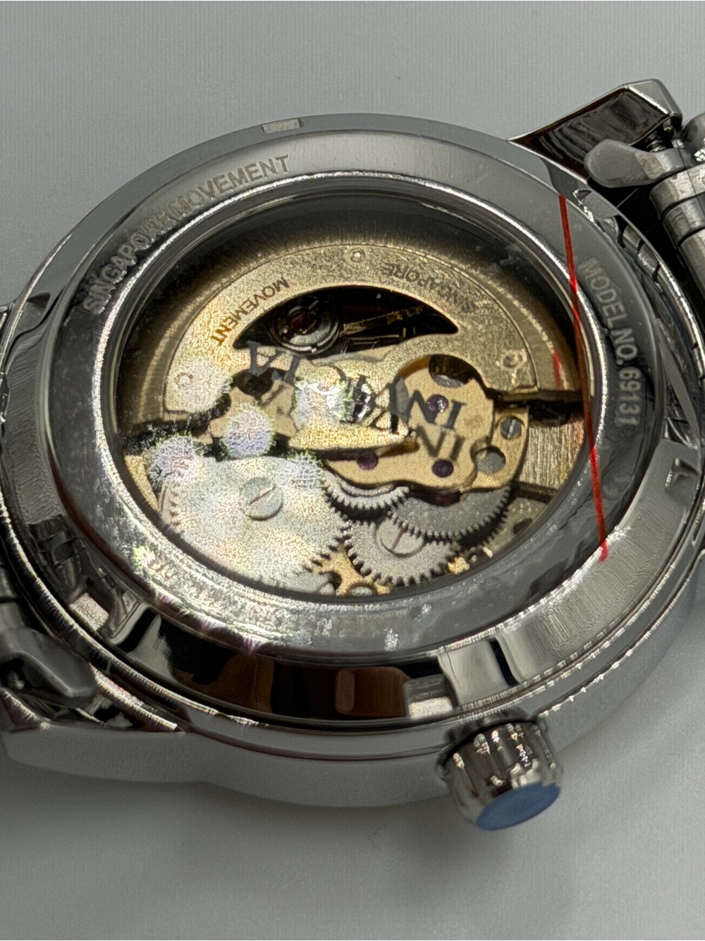 Invicta 69131 Two-Tone Automatic Skeleton Watch - Picture 6 of 8